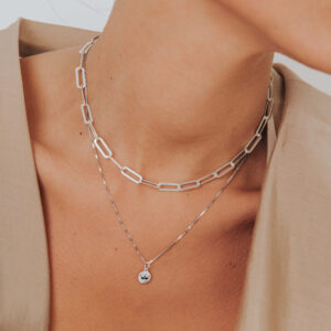Amen Jewelry - Amy Necklace - Sterling Silver Choker Necklace (7)