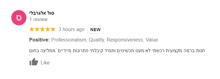 המלצה 1
