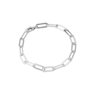 Amen Jewelry - Iris - Paper Clip Links Chain Sterling SIlver Bracelet