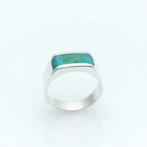 Amen B Jewels - man turquoise sterling silver ring (1)