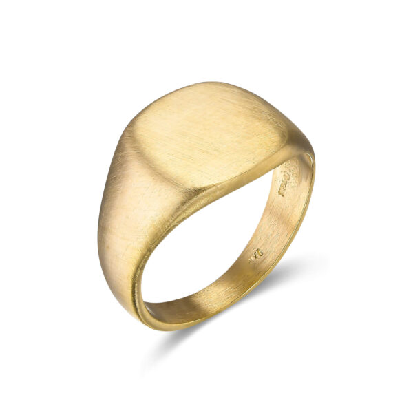 Amen-B-jewels -Sol Ring - 14K-Gold-Signet-ring-1-1
