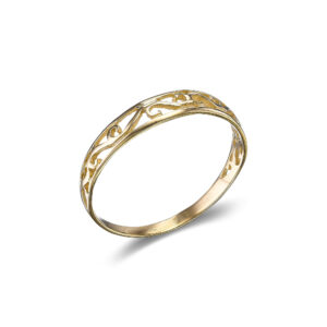 Amen B Jewels - Sophie Ring - 14K Gold Filigree Ring