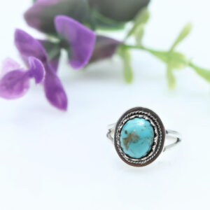 Amen B Jewels - Ethel Ring - Sterling Silver Turquoise ring (4)