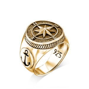 Amen B Jewels - David Ring Gold Plated (1)