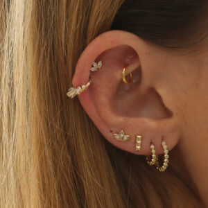 Amen B Jewels - Leah Gold Earrings (1)