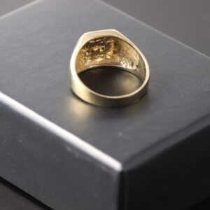 Amen B Jewels - Eyal Ring - 14K gold signet ring (3)