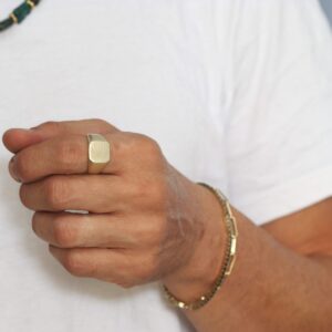 Amen B Jewels - Eyal Ring - 14K gold signet ring (7)