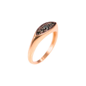 Amen B Jewels - Gal Ring - 14K gold pinky finger ring (1)