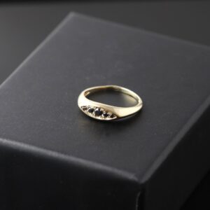 Amen B Jewels - Gal Ring - 14K gold pinky finger ring (4)